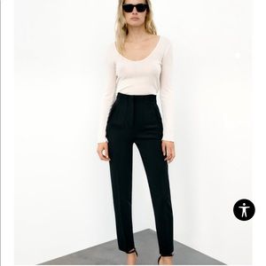 Zara High Waisted Pants Size M